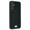 Samsung Galaxy A35 5g Kılıf Kelvin Kartvizitli Silikon - Siyah