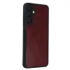Samsung Galaxy A37 5g Aras Deri Kapak - Bordo