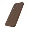 Samsung Galaxy A37 5g First Silikon - Kahverengi