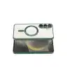 Samsung Galaxy A37 5g Kross Magneticsafe Kapak - Koyu Yeşil