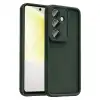 Samsung Galaxy A37 5g Viera Silikon - Koyu Yeşil