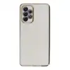 Samsung Galaxy A52 Kılıf Volet Silikon - Beyaz