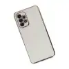 Samsung Galaxy A52 Kılıf Volet Silikon - Beyaz