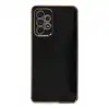 Samsung Galaxy A52 Kılıf Volet Silikon - Siyah