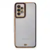 Samsung Galaxy A53 5g Kılıf Liva Lens Silikon - Mavi