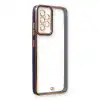 Samsung Galaxy A53 5g Kılıf Liva Lens Silikon - Mavi