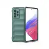 Samsung Galaxy A53 5g Kılıf Optimum Silikon - Koyu Yeşil