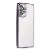 Samsung Galaxy A53 5g Kılıf Razer Lensli Silikon - Mor