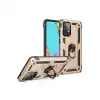 Samsung Galaxy A53 5g Kılıf Sofya Yüzüklü Silikon Kapak - Gold