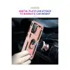 Samsung Galaxy A53 5g Kılıf Sofya Yüzüklü Silikon Kapak - Rose