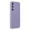 Samsung Galaxy A55 5g Kılıf First Silikon - Lila