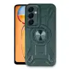 Samsung Galaxy A55 5g Kılıf Lincoln Silikon - Koyu Yeşil