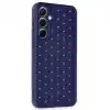 Samsung Galaxy A55 5g Kılıf Petek Silikon Kapak - Lacivert