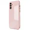 Samsung Galaxy A55 5g Kılıf Volet Silikon - Pembe