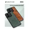 Samsung Galaxy A56 Kılıf Aras Deri Kapak - Bordo