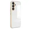 Samsung Galaxy A56 Kılıf Volet Silikon - Beyaz