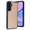 Samsung Galaxy A57 5g Aras Deri Kapak - Pudra