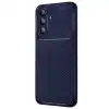 Samsung Galaxy A57 5g Auto Focus Karbon Kapak - Lacivert