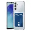 Samsung Galaxy A57 5g Kart Şeffaf Silikon - Şeffaf