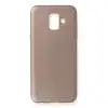 Samsung Galaxy A6 2018 Kılıf First Silikon - Rose Gold