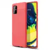 Samsung Galaxy A71 Kılıf Auto Focus Kapak - Kırmızı
