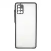 Samsung Galaxy A71 Kılıf Montreal Silikon Kapak - Gri