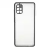 Samsung Galaxy A71 Kılıf Montreal Silikon Kapak - Gri