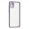 Samsung Galaxy A71 Kılıf Montreal Silikon Kapak - Mor