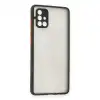 Samsung Galaxy A71 Kılıf Montreal Silikon Kapak - Siyah
