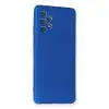 Samsung Galaxy A72 Kılıf First Silikon - Mavi