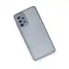 Samsung Galaxy A72 Kılıf Montreal Silikon Kapak - Gri