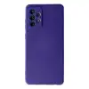 Samsung Galaxy A72 Kılıf Nano İçi Kadife Silikon - Mor