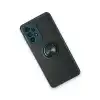 Samsung Galaxy A73 5g Kılıf Montreal Yüzüklü Silikon Kapak - Yeşil