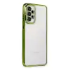 Samsung Galaxy A73 5g Kılıf Razer Lensli Silikon - Yeşil