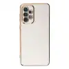 Samsung Galaxy A73 5g Kılıf Volet Silikon - Beyaz