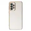 Samsung Galaxy A73 5g Kılıf Volet Silikon - Beyaz