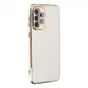Samsung Galaxy A73 5g Kılıf Volet Silikon - Beyaz