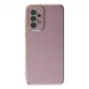 Samsung Galaxy A73 5g Kılıf Volet Silikon - Mor