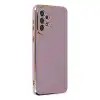 Samsung Galaxy A73 5g Kılıf Volet Silikon - Mor