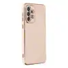Samsung Galaxy A73 5g Kılıf Volet Silikon - Pembe