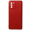 Samsung Galaxy A91 / S10 Lite Kılıf First Silikon - Bordo