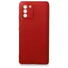 Samsung Galaxy A91 / S10 Lite Kılıf First Silikon - Bordo