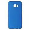 Samsung Galaxy C7 Pro Kılıf First Silikon - Mavi