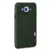 Samsung Galaxy J7 Kılıf Loop Deri Silikon - Yeşil