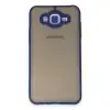 Samsung Galaxy J7 Kılıf Montreal Silikon Kapak - Lacivert