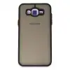 Samsung Galaxy J7 Kılıf Montreal Silikon Kapak - Siyah