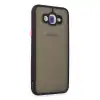 Samsung Galaxy J7 Kılıf Montreal Silikon Kapak - Siyah