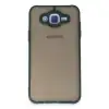 Samsung Galaxy J7 Kılıf Montreal Silikon Kapak - Yeşil