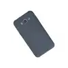 Samsung Galaxy J7 Kılıf Nano İçi Kadife Silikon - Gri