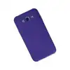 Samsung Galaxy J7 Kılıf Nano İçi Kadife Silikon - Mor